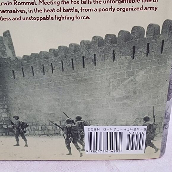 Meeting the Fox by Orr Kelly 2002 The Allied Invasion of Africa Signed edition - Picture 13 of 13